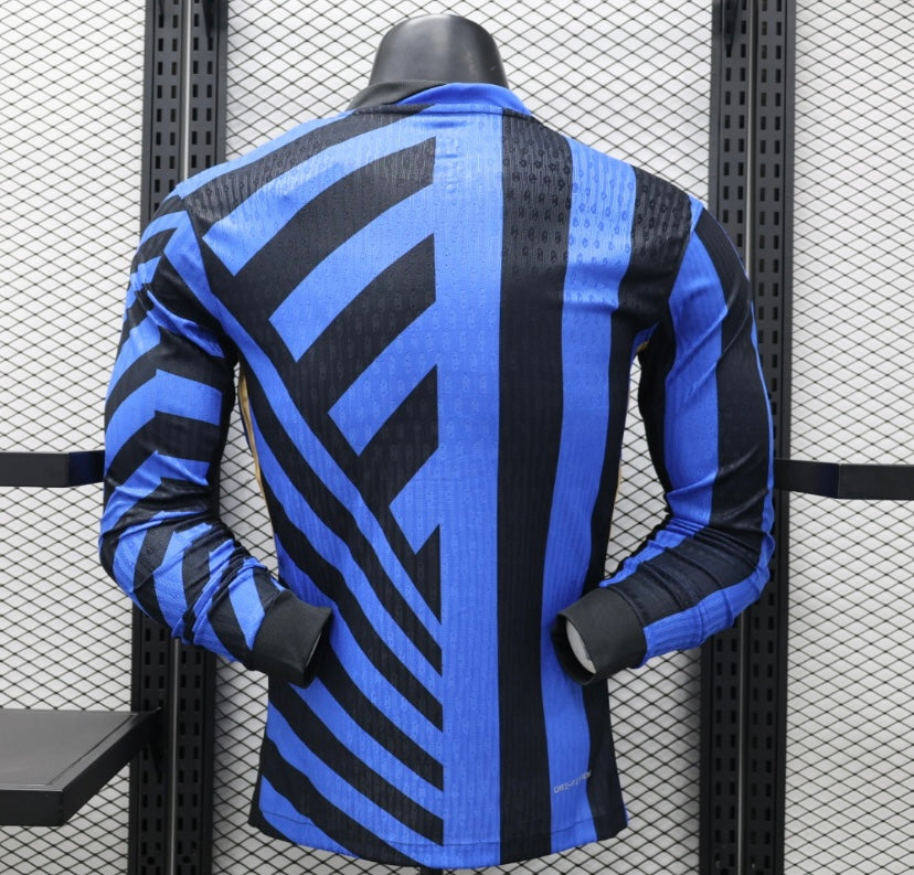 Inter Milan Long Sleeve 2024/2025 Home Kit