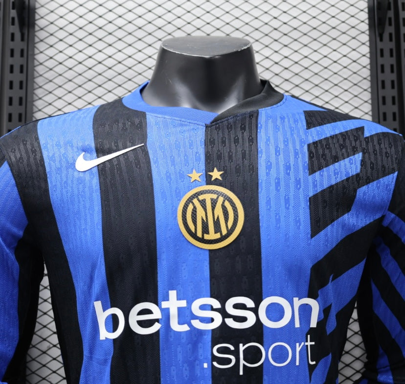 Inter Milan Long Sleeve 2024/2025 Home Kit