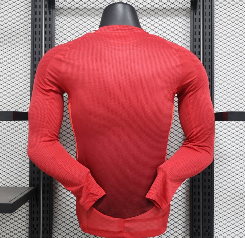 Man United Long Sleeve 2024/2025 Home Kit