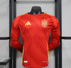 Spain Long Sleeve 2024/2025 Home Kit