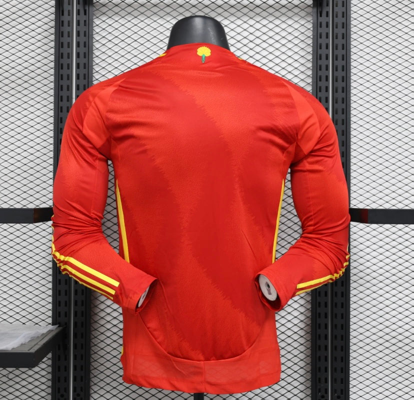 Spain Long Sleeve 2024/2025 Home Kit