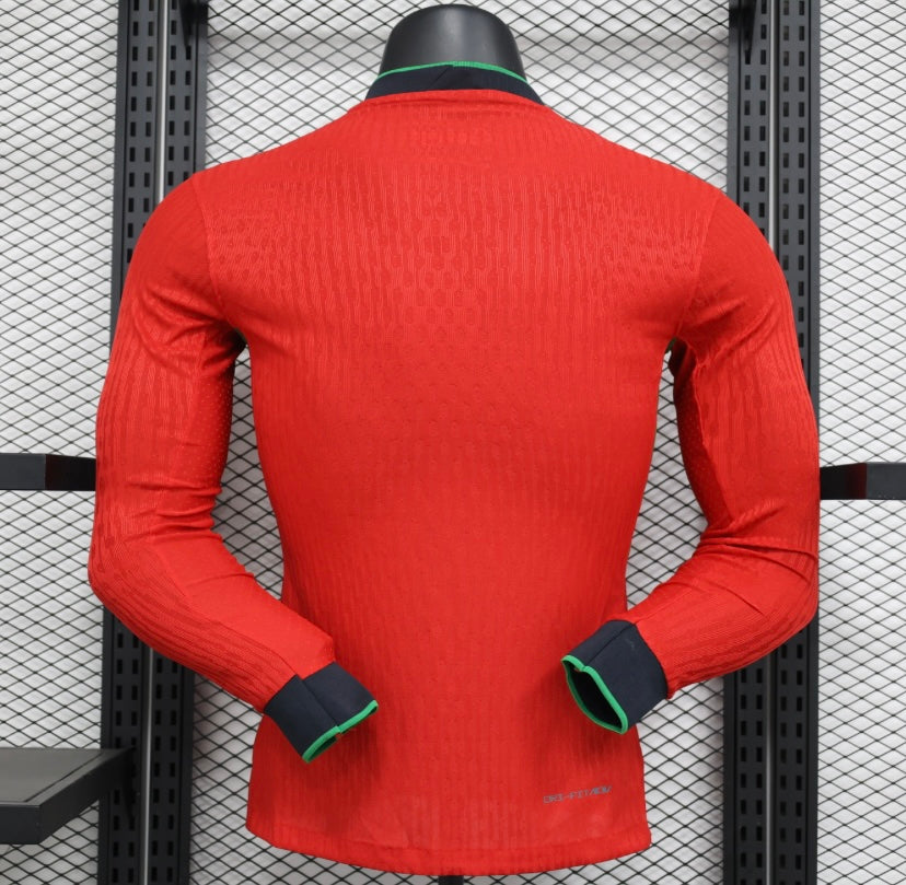 Portugal Long Sleeve 2024-2025 Home Kit