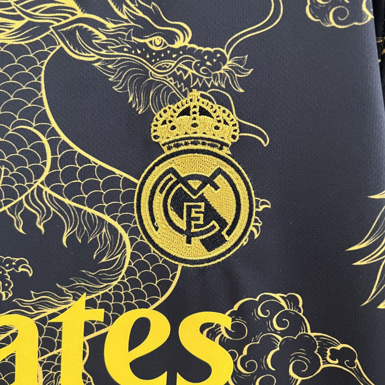 Real Madrid "Golden Dragon" Black Special Kit